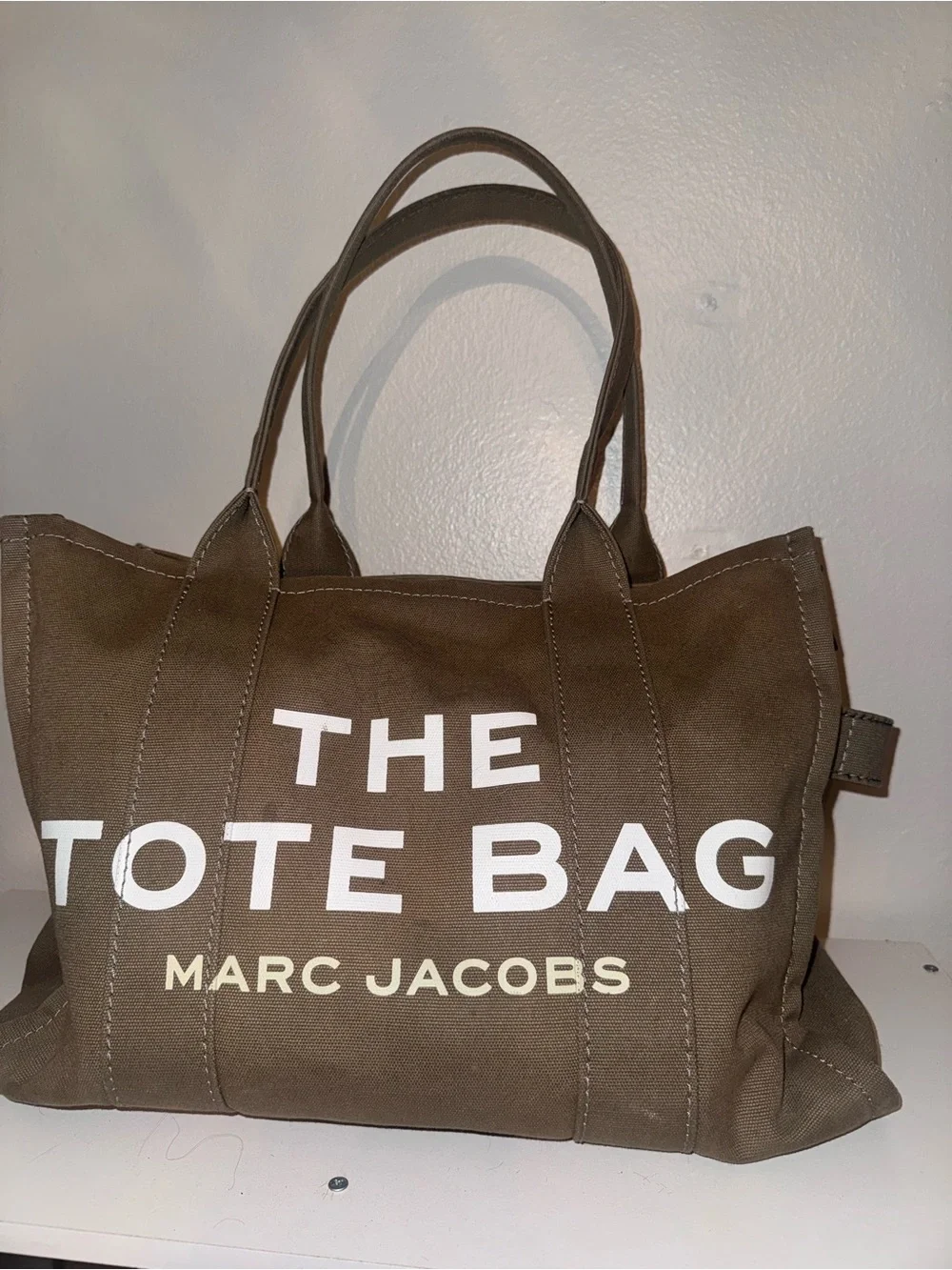 Marc Jacobs The Tote Bag in Olive Green